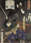 Tsukioka Yoshitoshi Sheet Miyamoto Musashi Masana  - Hermitage